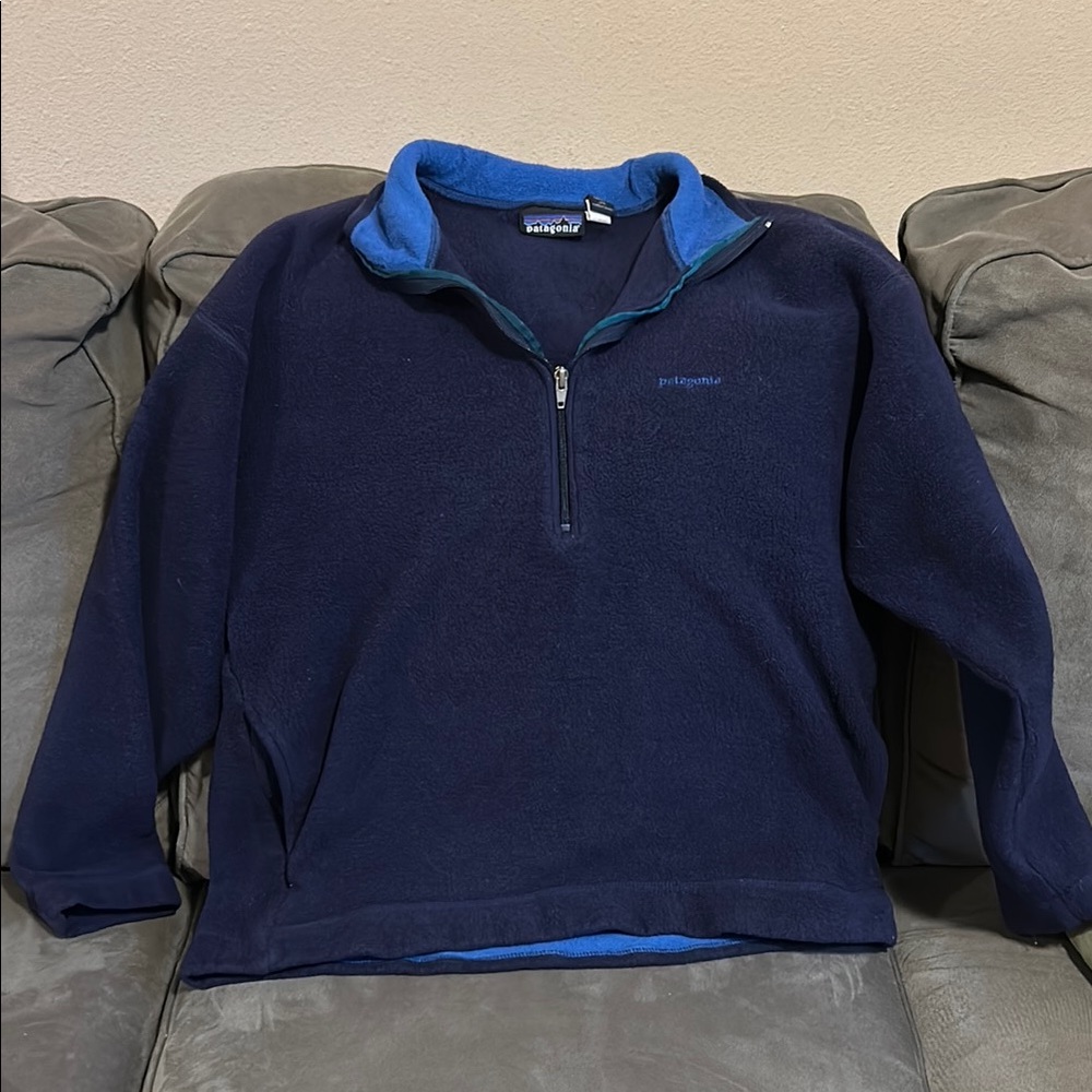Patagonia Men's Navy Blue Fleece